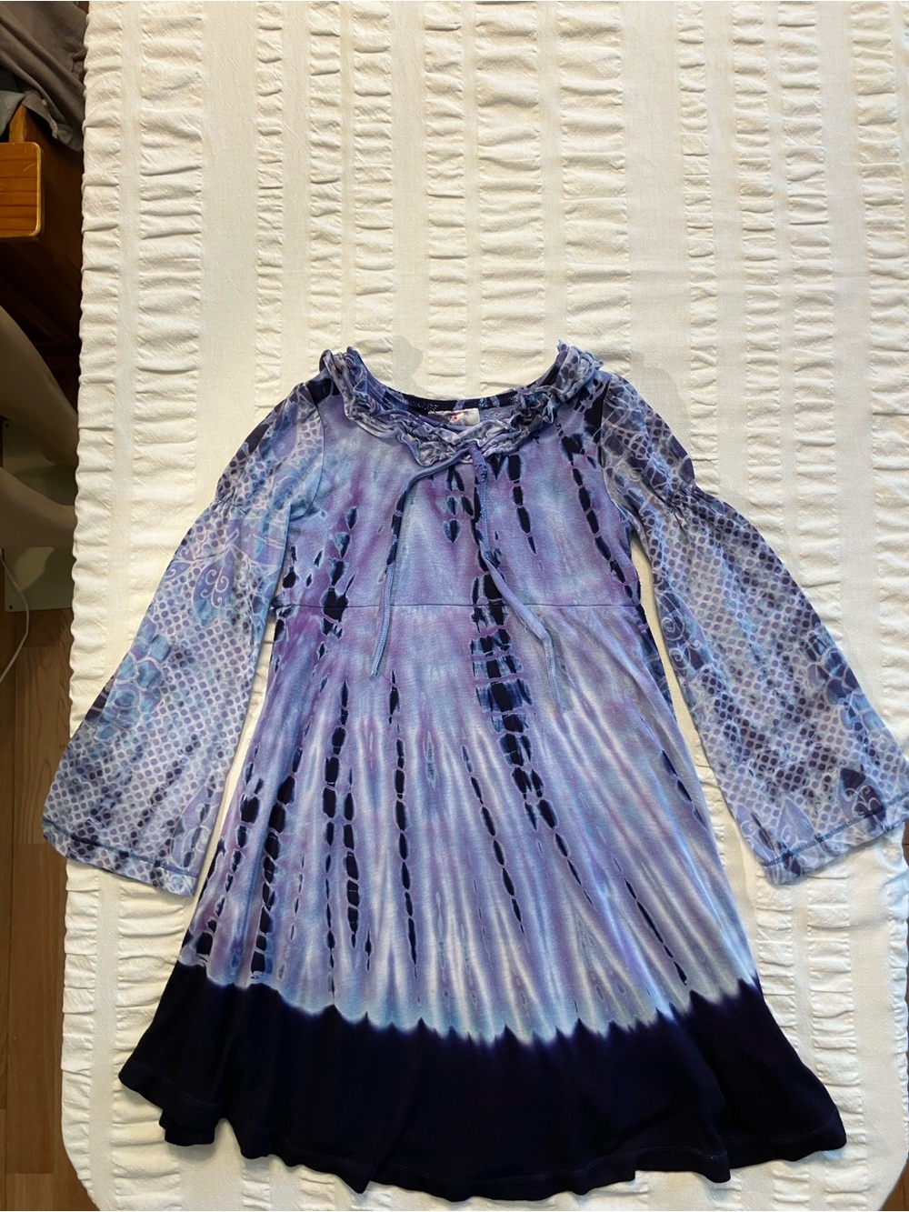 Girl’s Tie-dye Blue Dress Size 5
